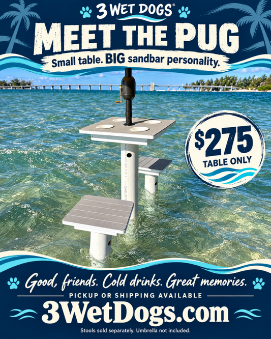 The Pug with Stools